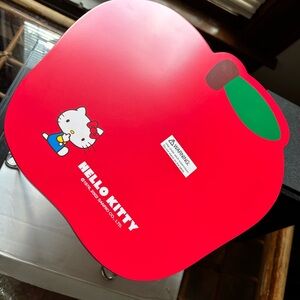 Vintage Y2K Hello Kitty Sanrio Apple Mini Table foldable chair 2002 NIB RARE HTF